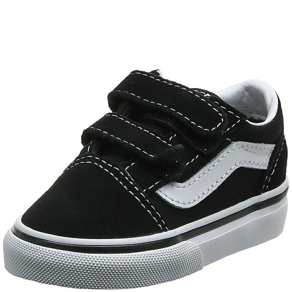 Vans Other - Vans Kid Old Skool V Toddler Sneakers Black White 5 Toddler Medium